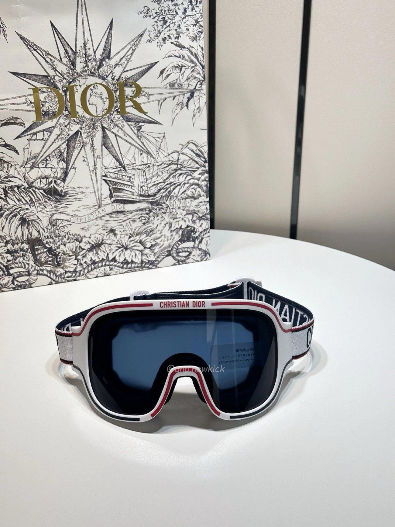 Dior Dioralps M1i White Ski Goggles (5) - newkick.vip